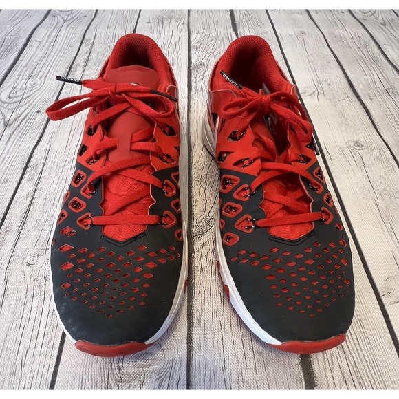 Nike GEORGIA BULLDOGS Shoes 10.5 UGA Train Speed 4 Red Black main image 12